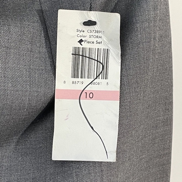 Calvin Klein Women’s Size 10 Smoke Gray Solid Knee Length Career Pencil Skirt - Picture 4 of 10